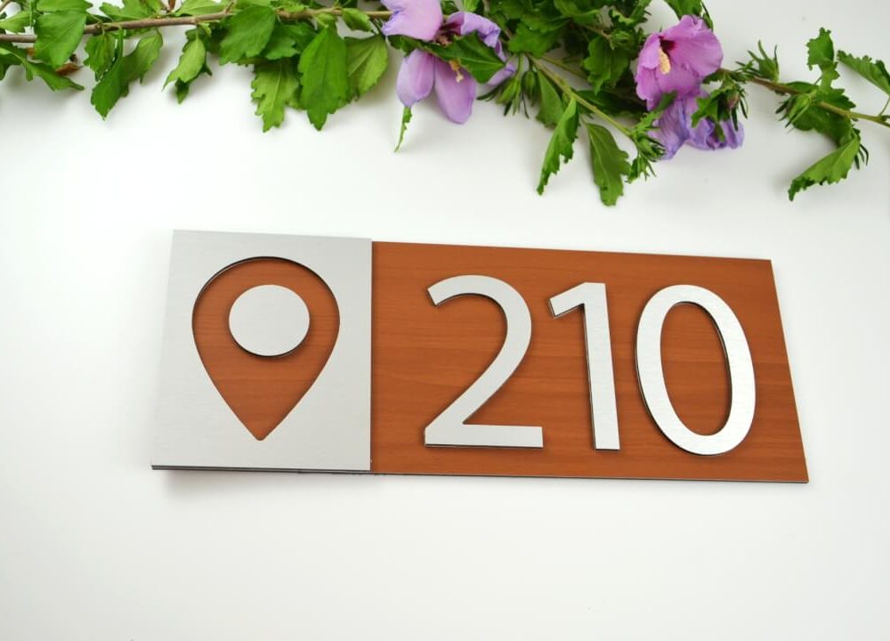Číslo na dom: Wood Style Google